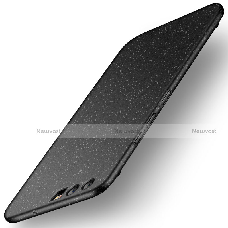 Hard Rigid Plastic Matte Finish Case Back Cover M04 for Huawei P10 Black