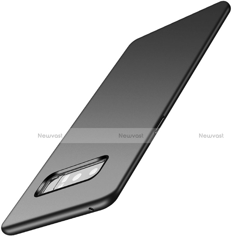 Hard Rigid Plastic Matte Finish Case Back Cover M04 for Samsung Galaxy Note 8 Duos N950F Black