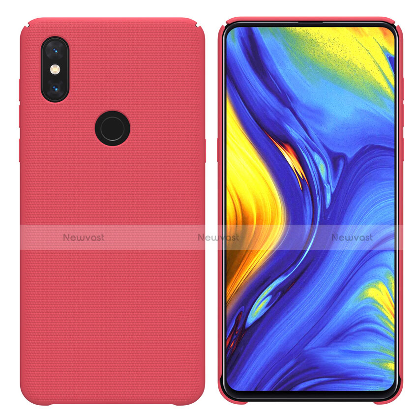 Hard Rigid Plastic Matte Finish Case Back Cover M04 for Xiaomi Mi Mix 3 Red