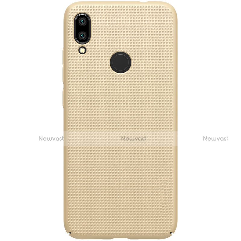 Hard Rigid Plastic Matte Finish Case Back Cover M04 for Xiaomi Redmi Note 7 Pro Gold