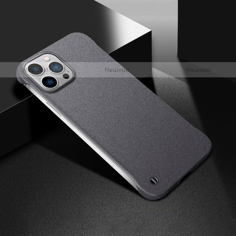 Hard Rigid Plastic Matte Finish Case Back Cover M05 for Apple iPhone 15 Pro Dark Gray
