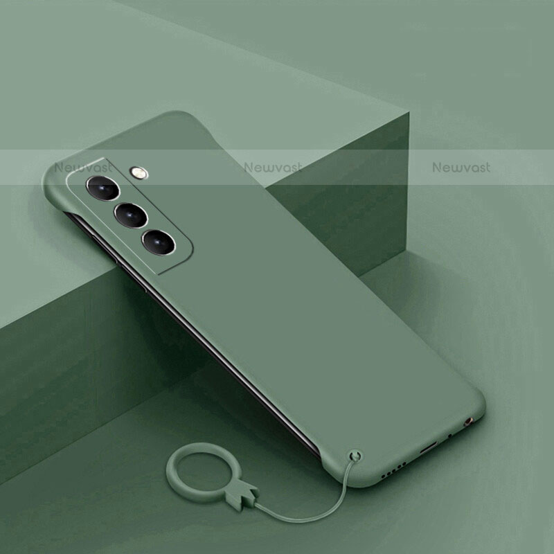 Hard Rigid Plastic Matte Finish Case Back Cover M05 for Samsung Galaxy S21 Plus 5G Green