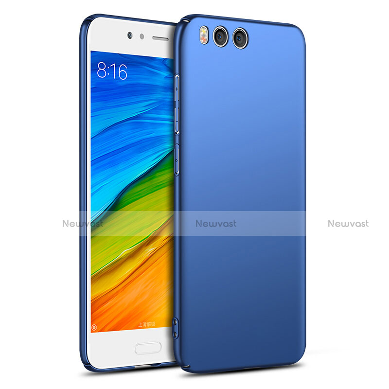 Hard Rigid Plastic Matte Finish Case Back Cover M05 for Xiaomi Mi 6 Blue