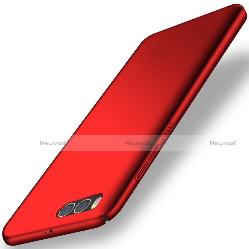 Hard Rigid Plastic Matte Finish Case Back Cover M06 for Xiaomi Mi 6 Red
