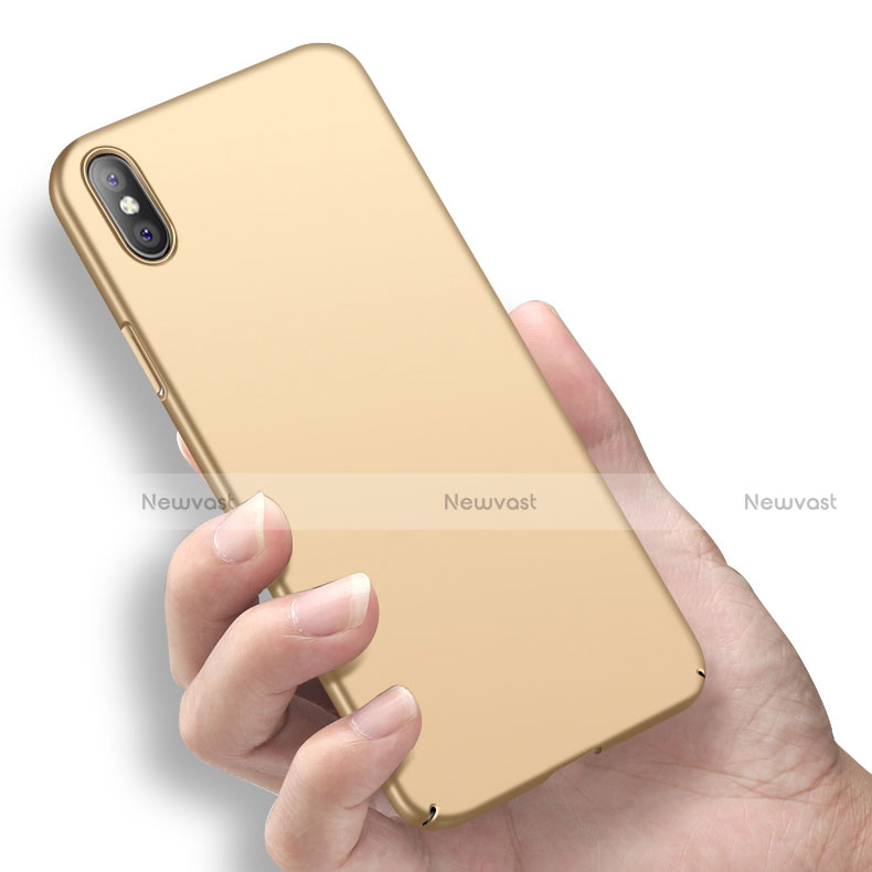 Hard Rigid Plastic Matte Finish Case Back Cover M15 for Apple iPhone Xs