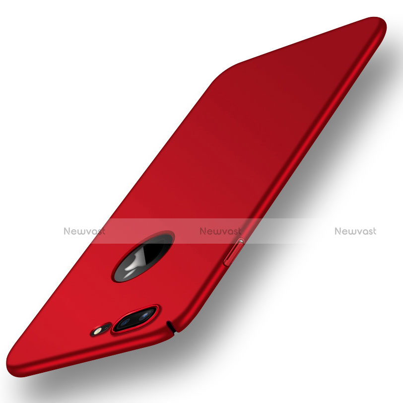 Hard Rigid Plastic Matte Finish Case Back Cover M18 for Apple iPhone 7 Plus Red