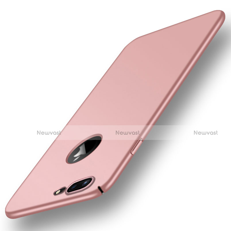 Hard Rigid Plastic Matte Finish Case Back Cover M18 for Apple iPhone 7 Plus Rose Gold