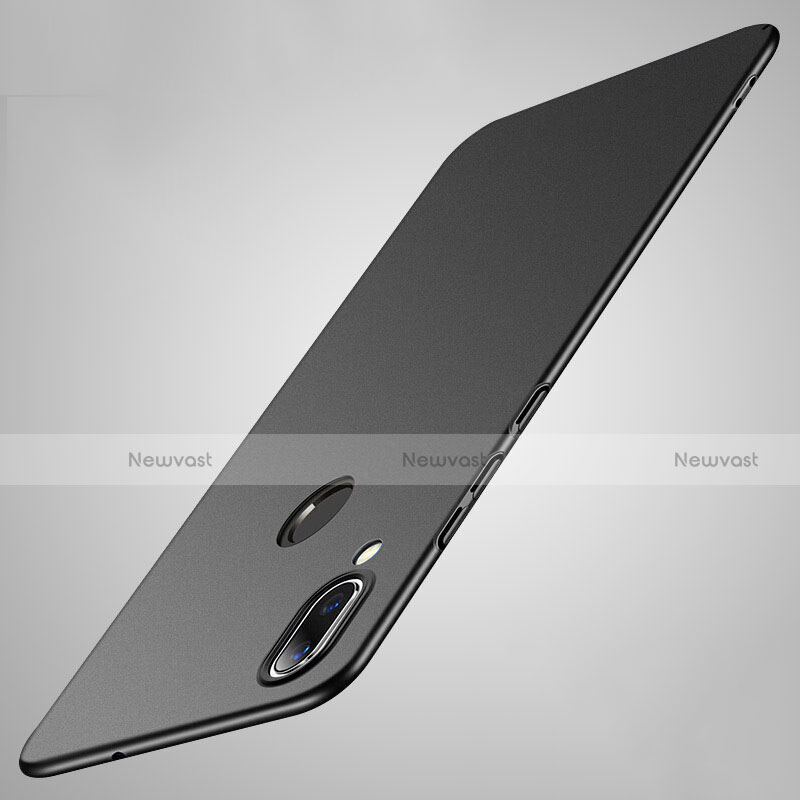 Hard Rigid Plastic Matte Finish Case Back Cover P01 for Huawei Honor View 10 Lite Black