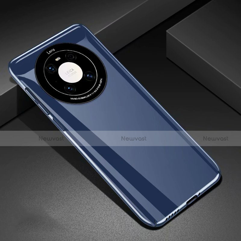 Hard Rigid Plastic Matte Finish Case Back Cover P01 for Huawei Mate 40E 5G Blue