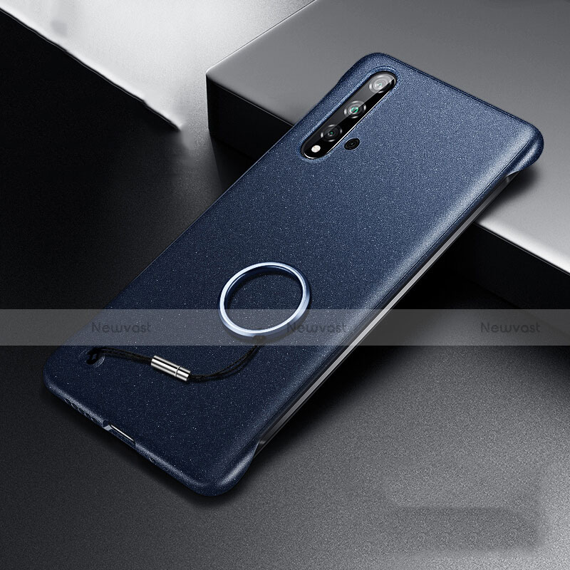 Hard Rigid Plastic Matte Finish Case Back Cover P01 for Huawei Nova 5 Pro Blue