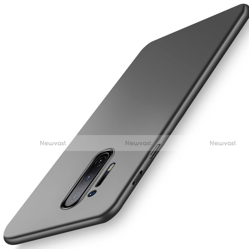 Hard Rigid Plastic Matte Finish Case Back Cover P01 for OnePlus 8 Pro Black