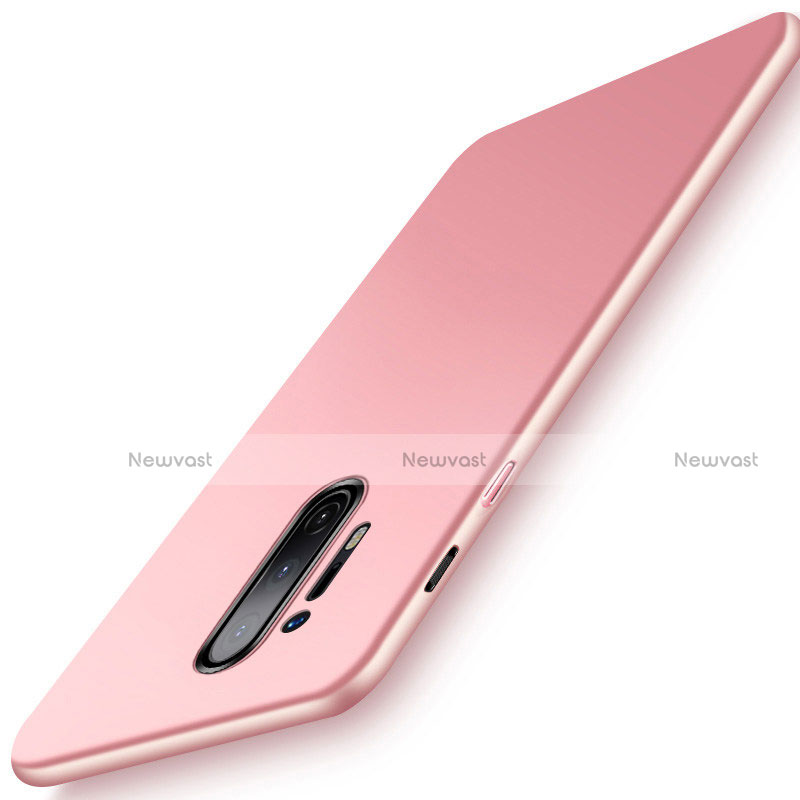 Hard Rigid Plastic Matte Finish Case Back Cover P01 for OnePlus 8 Pro Rose Gold