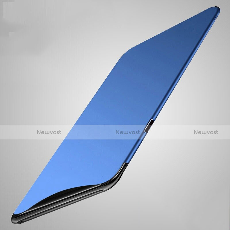 Hard Rigid Plastic Matte Finish Case Back Cover P01 for Oppo Find X Blue