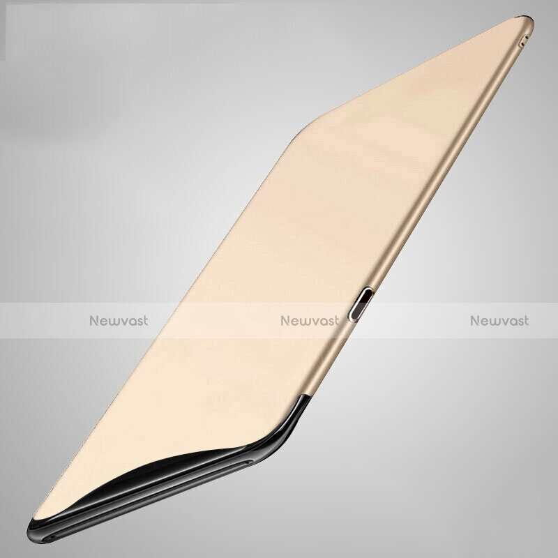 Hard Rigid Plastic Matte Finish Case Back Cover P01 for Oppo Find X Gold