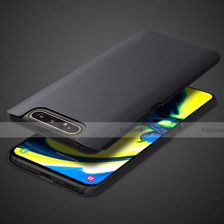 Hard Rigid Plastic Matte Finish Case Back Cover P01 for Samsung Galaxy A80