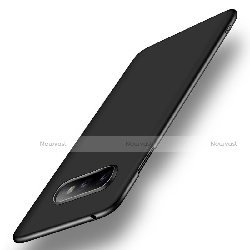 Hard Rigid Plastic Matte Finish Case Back Cover P01 for Samsung Galaxy S10e Black