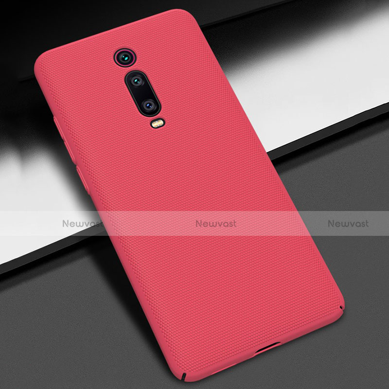 Hard Rigid Plastic Matte Finish Case Back Cover P01 for Xiaomi Mi 9T Pro Red