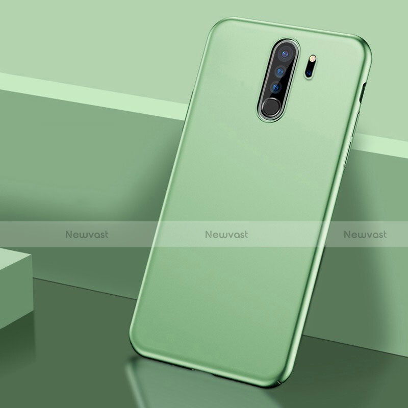 Hard Rigid Plastic Matte Finish Case Back Cover P01 for Xiaomi Redmi Note 8 Pro Green