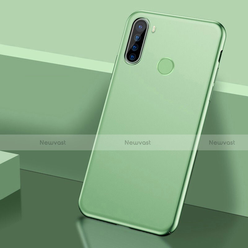 Hard Rigid Plastic Matte Finish Case Back Cover P01 for Xiaomi Redmi Note 8T Green