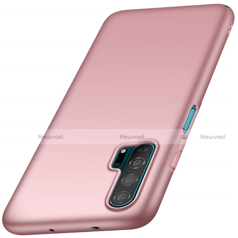 Hard Rigid Plastic Matte Finish Case Back Cover P02 for Huawei Honor 20 Pro Pink