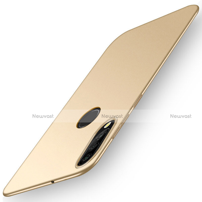 Hard Rigid Plastic Matte Finish Case Back Cover P02 for Huawei P30 Lite Gold