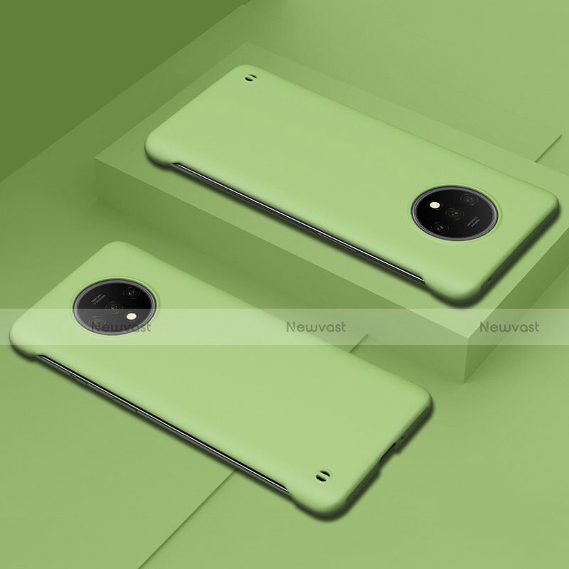 Hard Rigid Plastic Matte Finish Case Back Cover P02 for OnePlus 7T Green