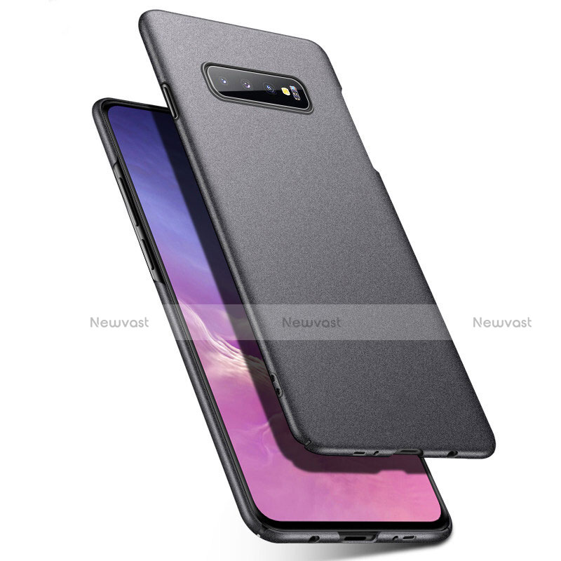 Hard Rigid Plastic Matte Finish Case Back Cover P02 for Samsung Galaxy S10 5G Dark Gray