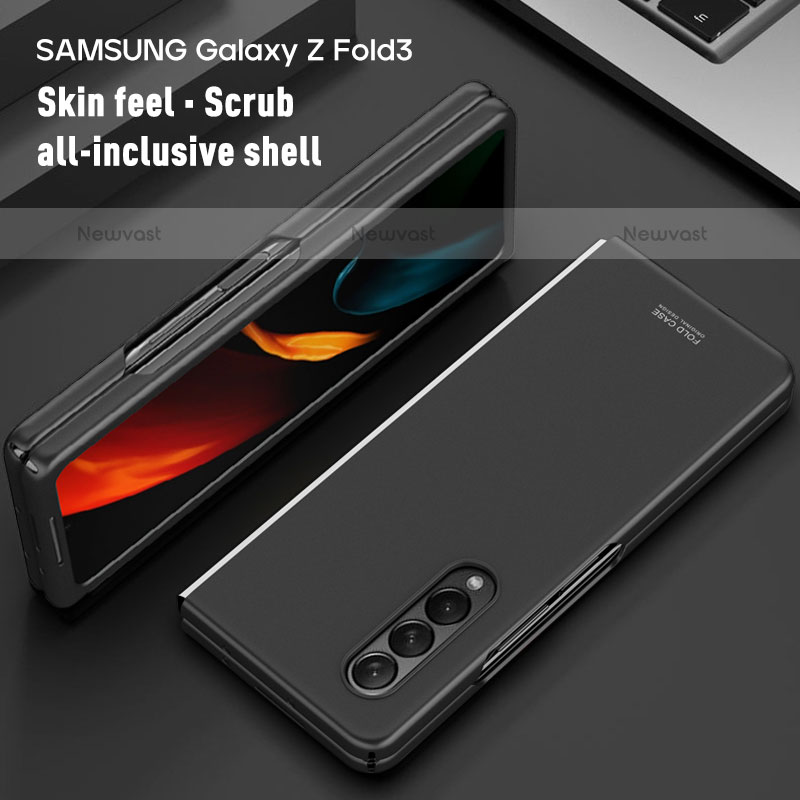 Hard Rigid Plastic Matte Finish Case Back Cover P02 for Samsung Galaxy Z Fold3 5G