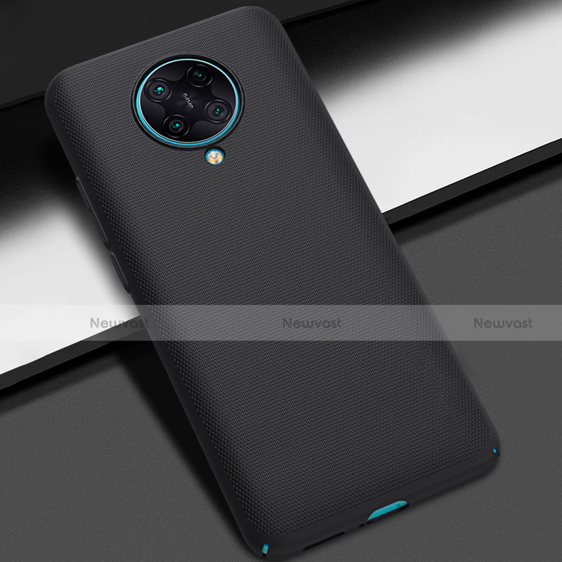 Hard Rigid Plastic Matte Finish Case Back Cover P02 for Xiaomi Poco F2 Pro Black