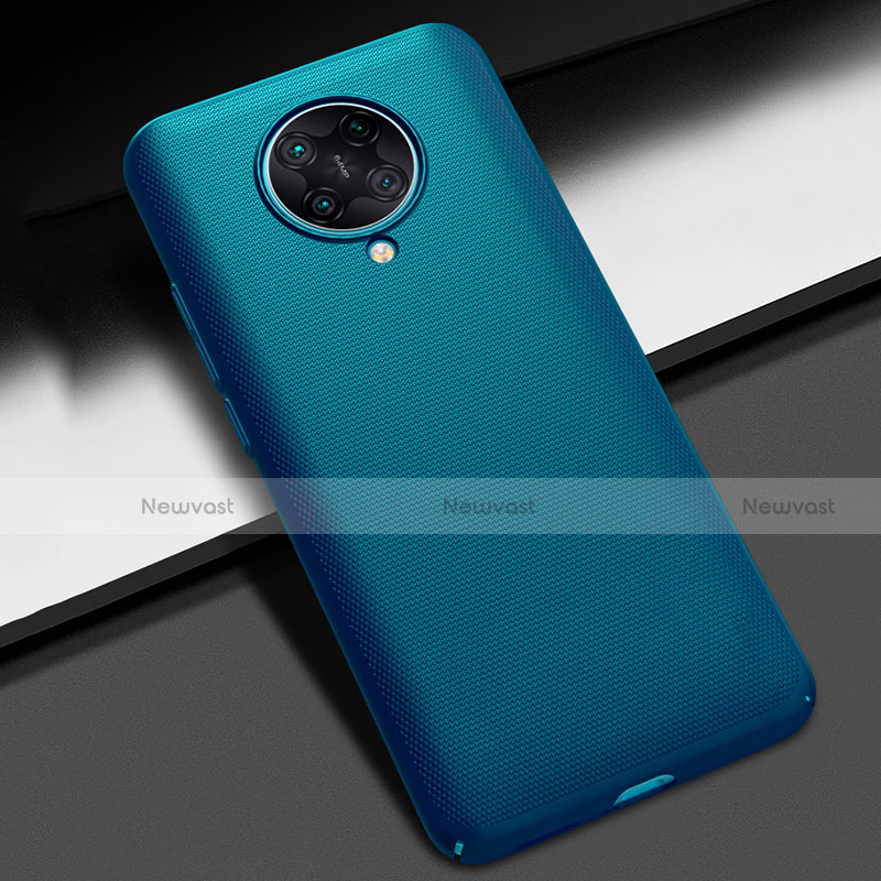 Hard Rigid Plastic Matte Finish Case Back Cover P02 for Xiaomi Poco F2 Pro Blue