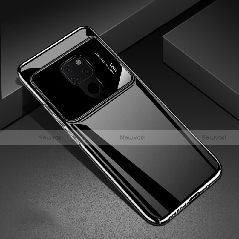 Hard Rigid Plastic Matte Finish Case Back Cover P03 for Huawei Mate 20 X 5G Black