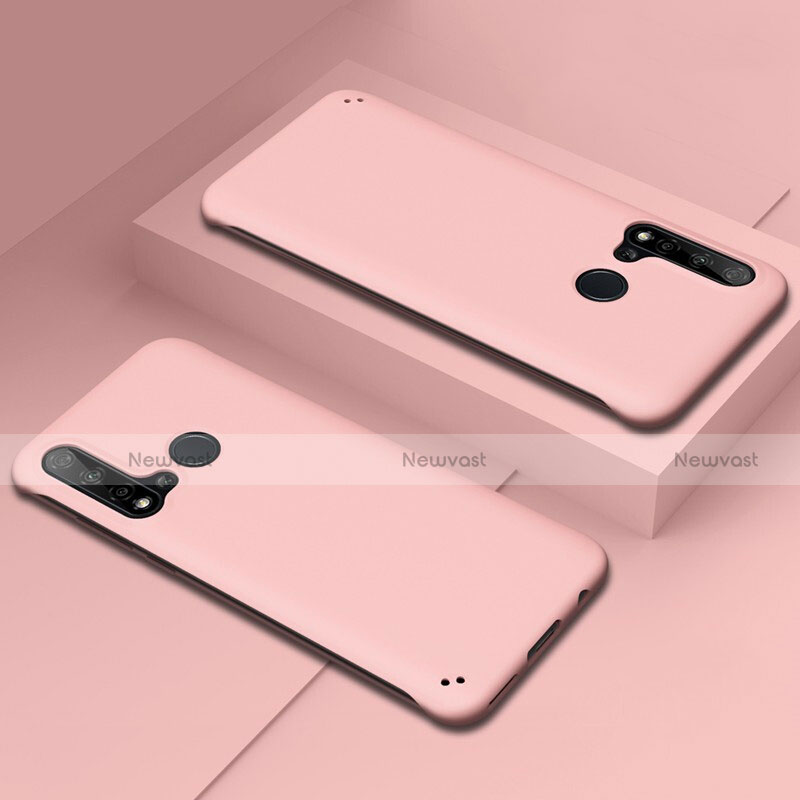 Hard Rigid Plastic Matte Finish Case Back Cover P03 for Huawei Nova 5i Pink