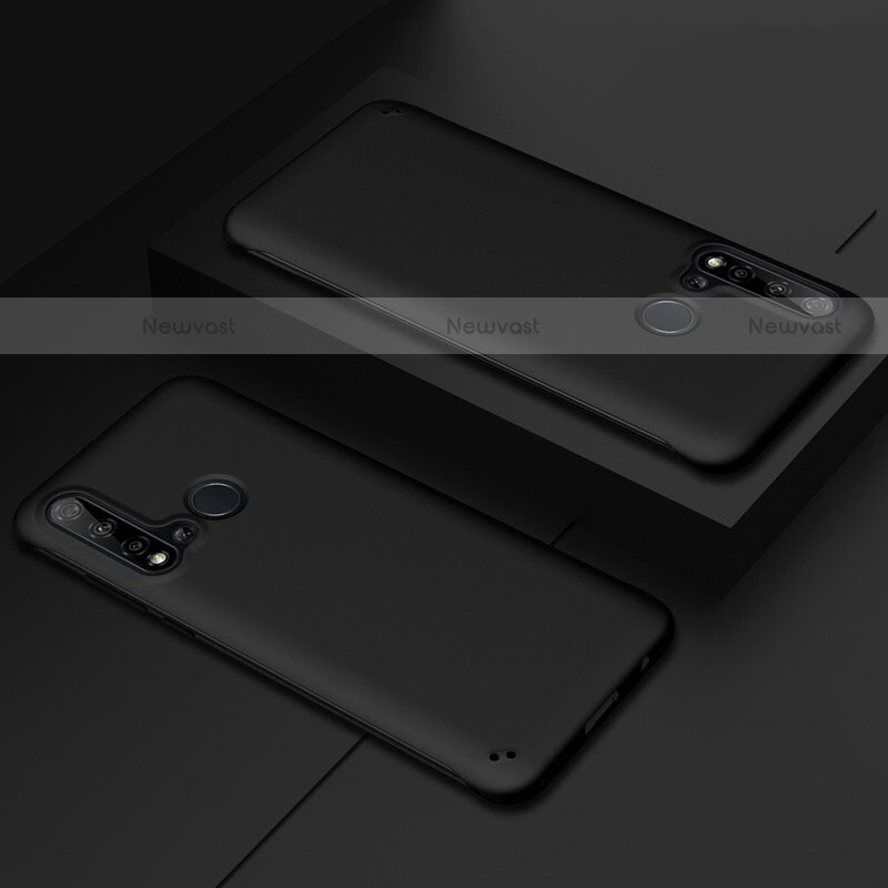 Hard Rigid Plastic Matte Finish Case Back Cover P03 for Huawei P20 Lite (2019) Black