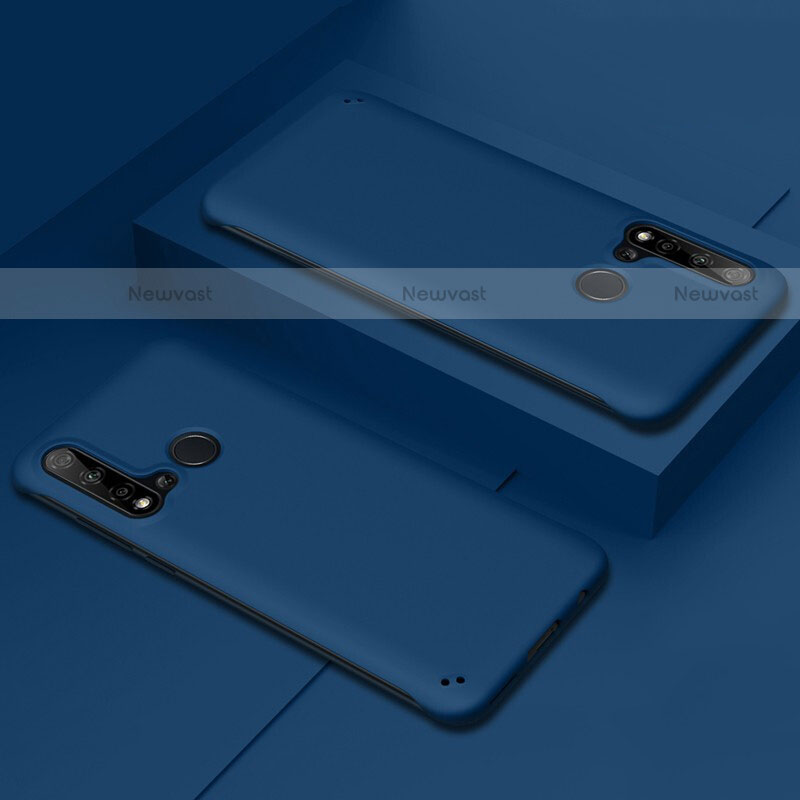 Hard Rigid Plastic Matte Finish Case Back Cover P03 for Huawei P20 Lite (2019) Blue