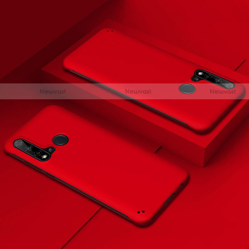Hard Rigid Plastic Matte Finish Case Back Cover P03 for Huawei P20 Lite (2019) Red