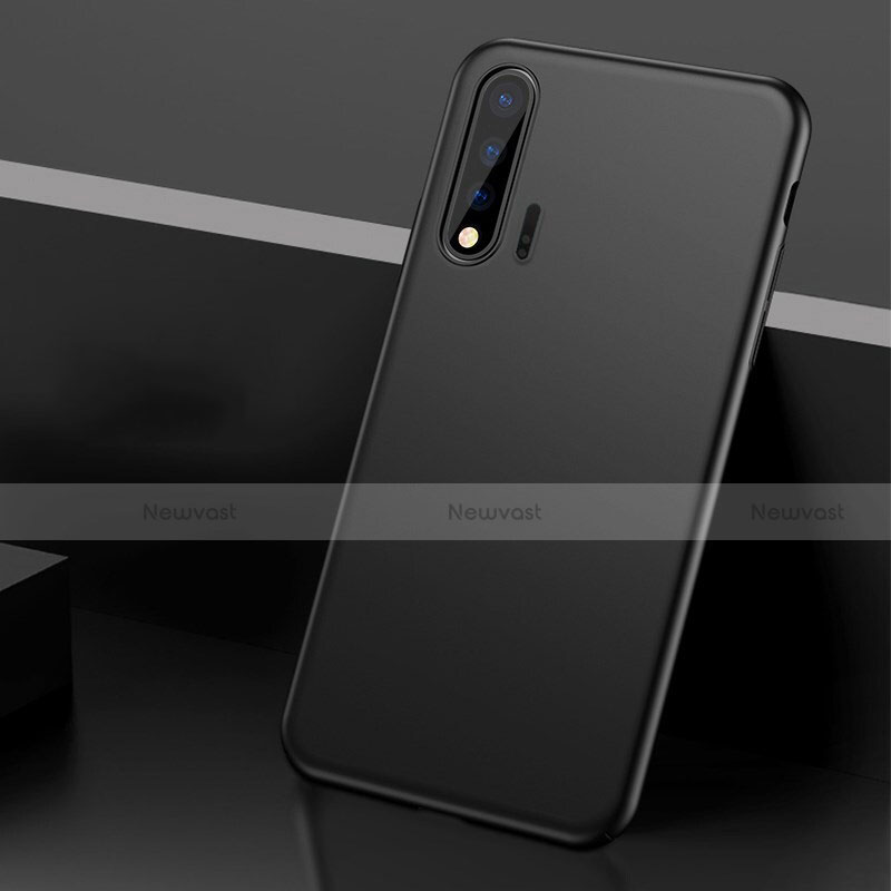 Hard Rigid Plastic Matte Finish Case Back Cover P04 for Huawei Nova 6 Black