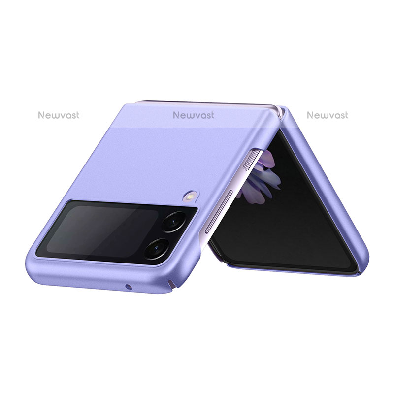 Hard Rigid Plastic Matte Finish Case Back Cover P06 for Samsung Galaxy Z Flip3 5G