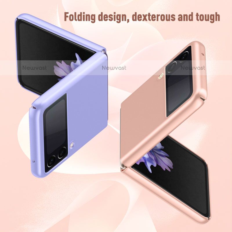 Hard Rigid Plastic Matte Finish Case Back Cover P06 for Samsung Galaxy Z Flip3 5G