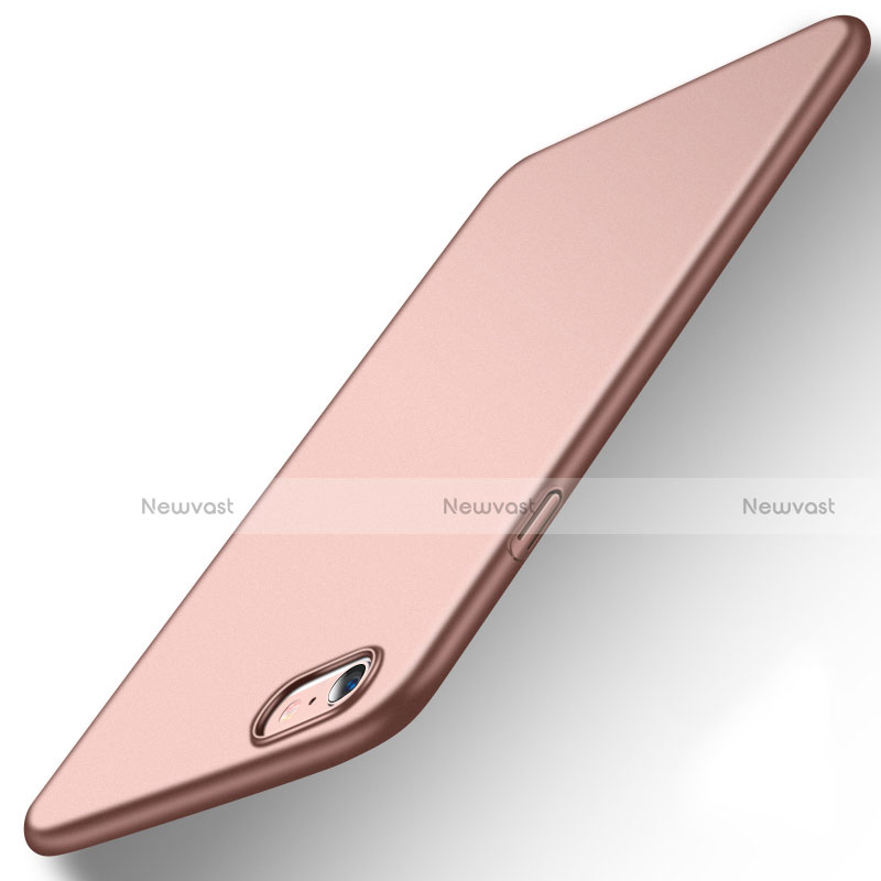 Hard Rigid Plastic Matte Finish Case Back Cover P08 for Apple iPhone 6 Rose Gold