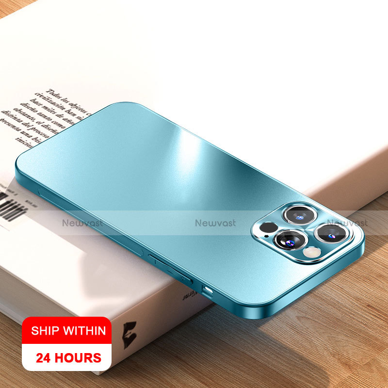 Hard Rigid Plastic Matte Finish Case Back Cover R01 for Apple iPhone 14 Pro Cyan