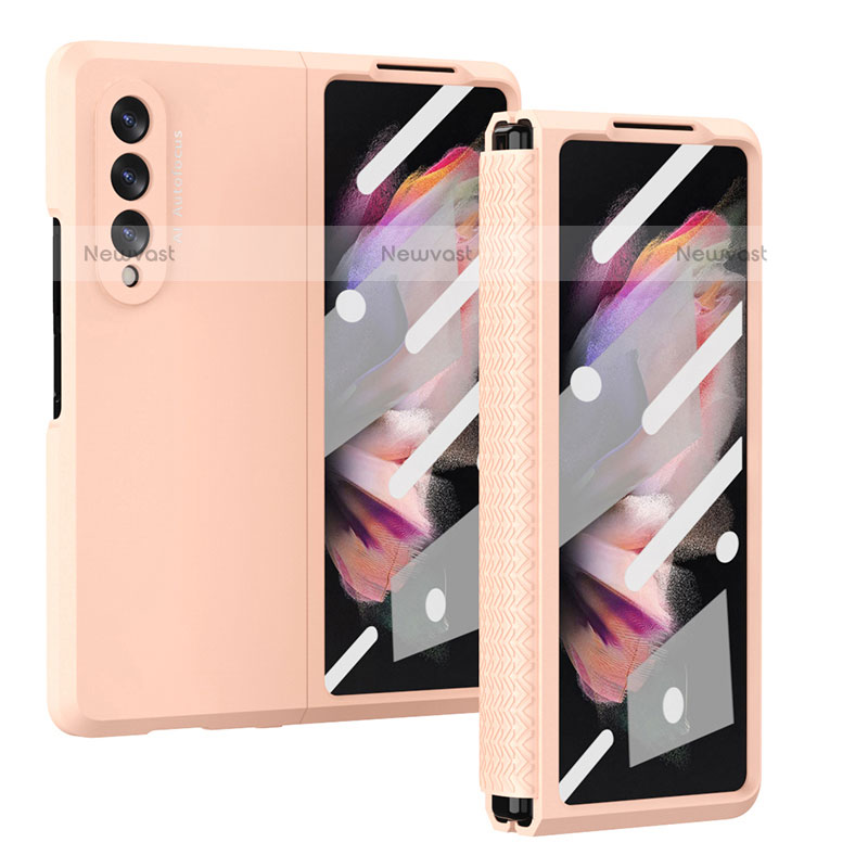 Hard Rigid Plastic Matte Finish Case Back Cover R02 for Samsung Galaxy Z Fold3 5G