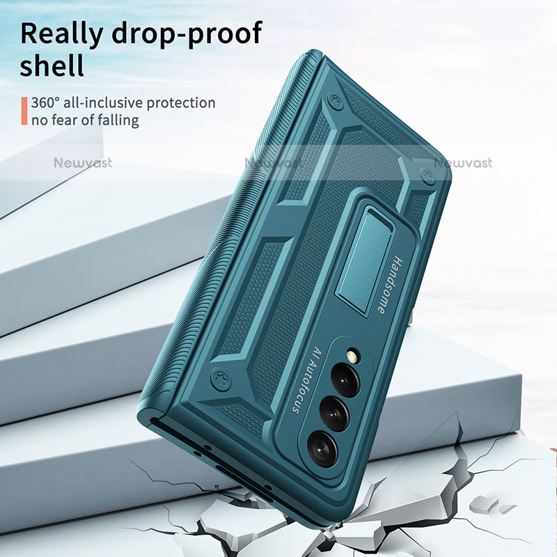 Hard Rigid Plastic Matte Finish Case Back Cover R03 for Samsung Galaxy Z Fold3 5G