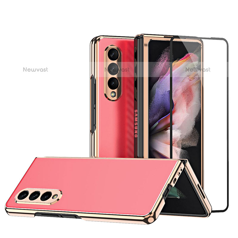 Hard Rigid Plastic Matte Finish Case Back Cover R04 for Samsung Galaxy Z Fold3 5G