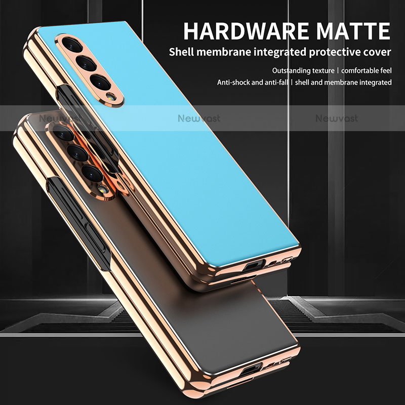 Hard Rigid Plastic Matte Finish Case Back Cover R04 for Samsung Galaxy Z Fold3 5G