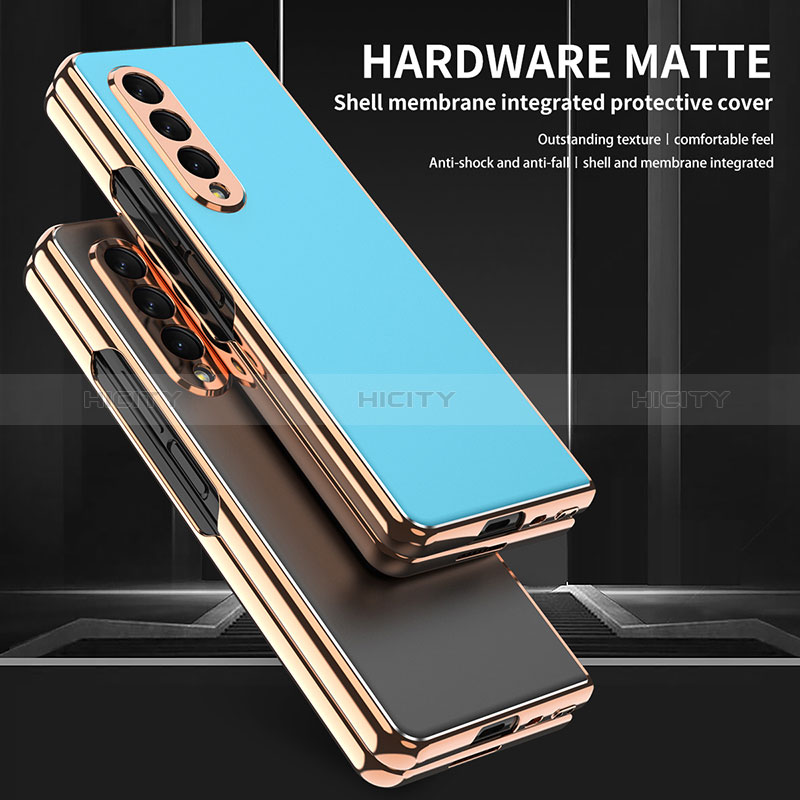 Hard Rigid Plastic Matte Finish Case Back Cover R04 for Samsung Galaxy Z Fold4 5G
