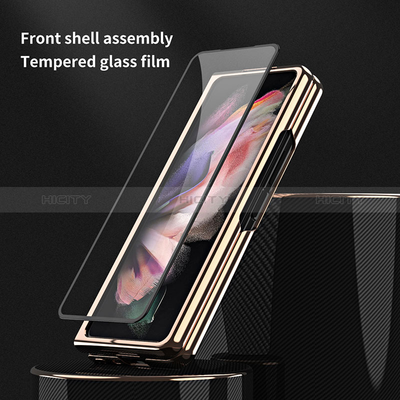 Hard Rigid Plastic Matte Finish Case Back Cover R04 for Samsung Galaxy Z Fold4 5G