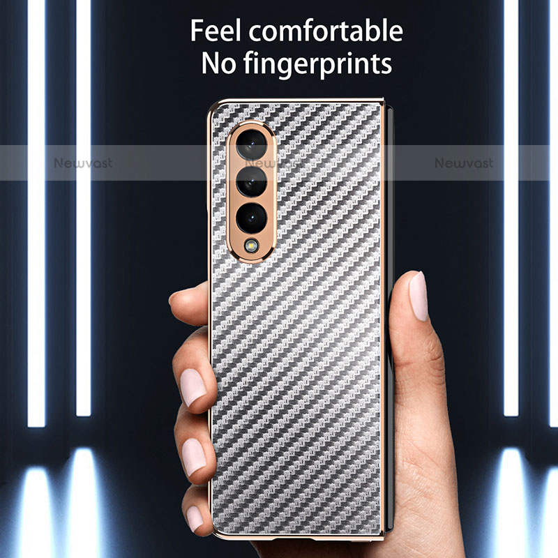 Hard Rigid Plastic Matte Finish Case Back Cover R05 for Samsung Galaxy Z Fold3 5G