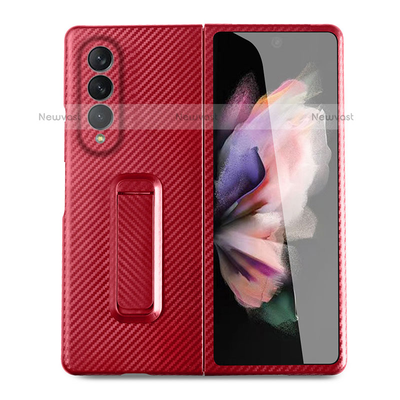 Hard Rigid Plastic Matte Finish Case Back Cover R06 for Samsung Galaxy Z Fold3 5G