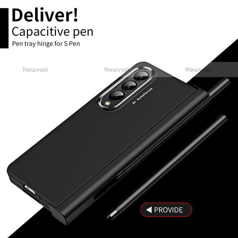 Hard Rigid Plastic Matte Finish Case Back Cover R07 for Samsung Galaxy Z Fold3 5G