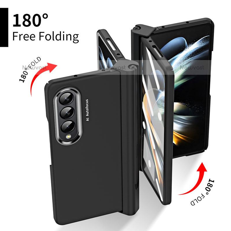 Hard Rigid Plastic Matte Finish Case Back Cover R07 for Samsung Galaxy Z Fold3 5G